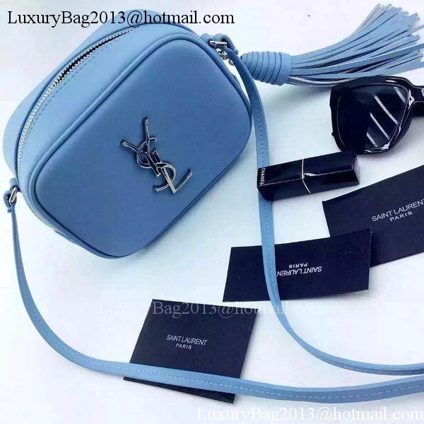 Yves Saint Laurent Monogram Blogger Bag Y16SS SKyBlue