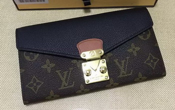 Louis Vuitton Monogram Canvas PALLAS WALLET M58413 Black