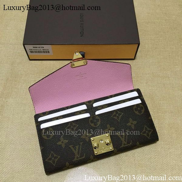 Louis Vuitton Monogram Canvas PALLAS WALLET M58413 Pink