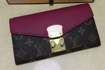 Louis Vuitton Monogram Canvas PALLAS WALLET M58413 Purple