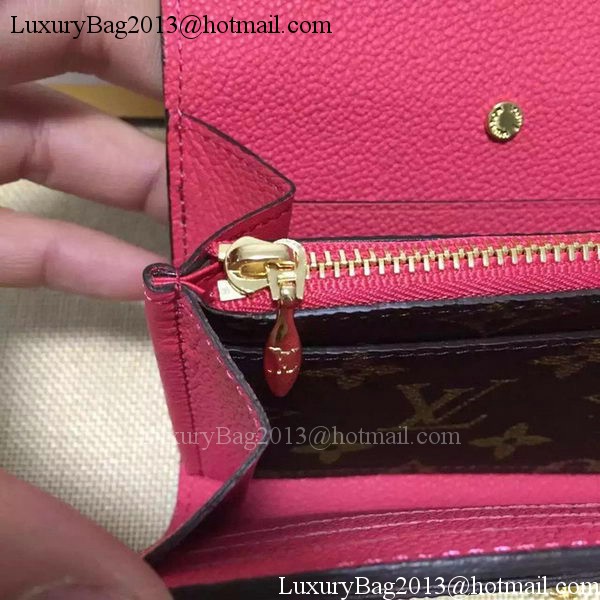 Louis Vuitton Monogram Canvas PALLAS WALLET M58413 Rose