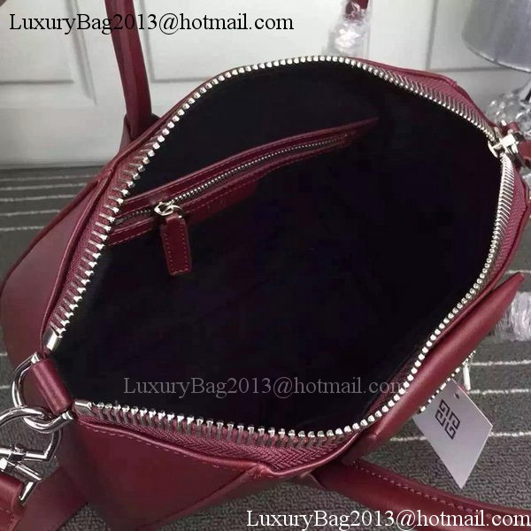 Givenchy Antigona Bag Calfskin Leather G66552 Burgundy