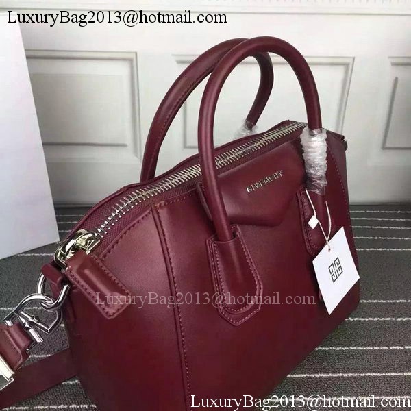 Givenchy Antigona Bag Calfskin Leather G66552 Burgundy