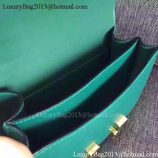 Hermes Constance Bag Calfskin Leather H9999 Green