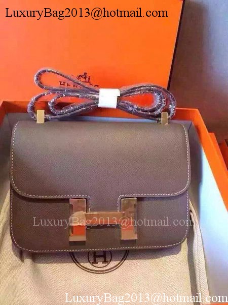 Hermes Constance Bag Calfskin Leather H9999 Grey