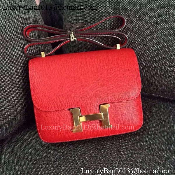 Hermes Constance Bag Calfskin Leather H9999 Red