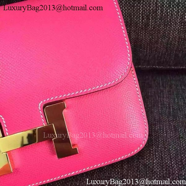 Hermes Constance Bag Calfskin Leather H9999 Rose