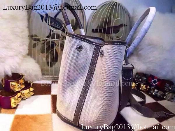 Hermes Garden Party 36cm Tote Bags Canvas HGP1927 Grey