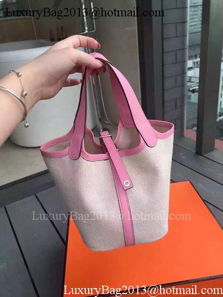 Hermes Picotin Lock 18cm Bag Canvas HPL8618T Sakura