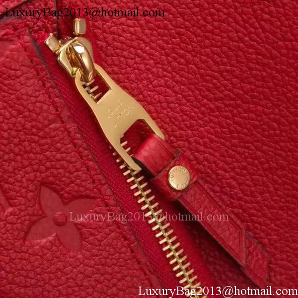 Louis Vuitton Monogram Empreinte COMPACT CURIEUSE WALLET M60568 Red