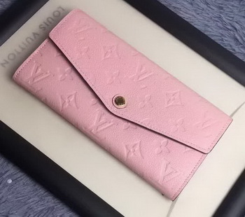 Louis Vuitton Monogram Empreinte WALLET M60565 Pink