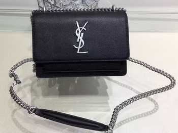 Yves Saint Laurent Cross-body Shoulder Bag Y13927 Black