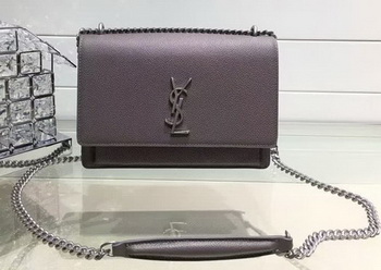 Yves Saint Laurent Cross-body Shoulder Bag Y13928 Grey