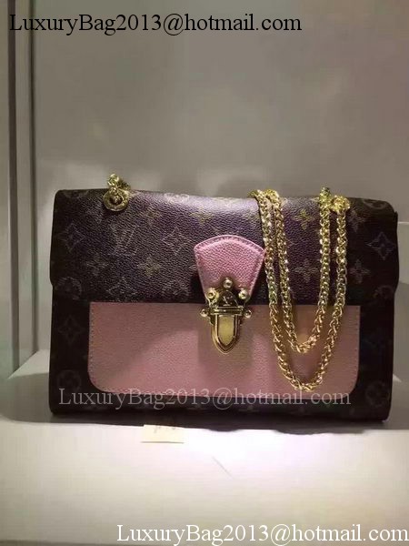Louis Vuitton Monogram Canvas PALLAS CHAIN Bag M41731 Pink