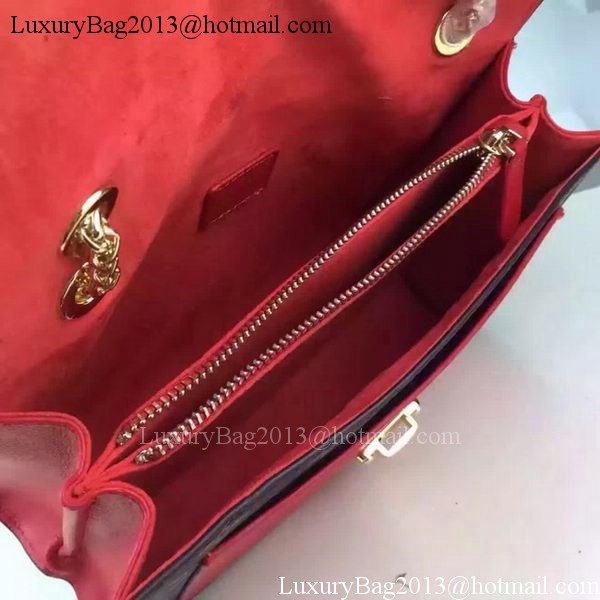 Louis Vuitton Monogram Canvas PALLAS CHAIN Bag M41731 Red