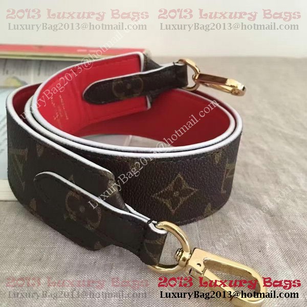 Louis Vuitton Monogram Canvas BANDOULIERE MONOGRAM J02286 Red