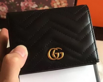 Gucci GG Marmont Card Case 443125 Black