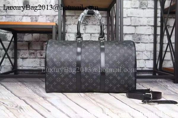 Louis Vuitton Monogram Eclipse Canvas KEEPALL 45 BANDOULIERE M40569