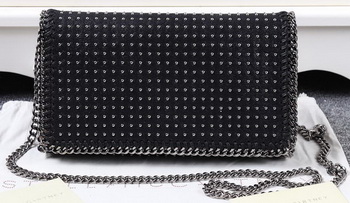 Stella McCartney Falabella PVC Cross Body Bags SM829T Black