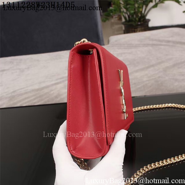Yves Saint Laurent Monogramme Cross-body Shoulder Bag 1311228 Red