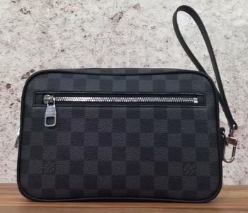 Louis Vuitton Damier Graphite Canvas KASAI CLUTCH N41664