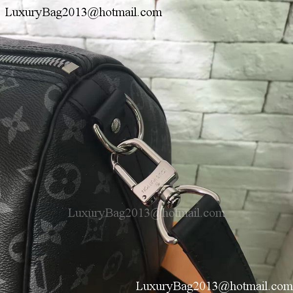 Louis Vuitton Monogram Eclipse Canvas KEEPALL 45 BANDOULIERE N40569