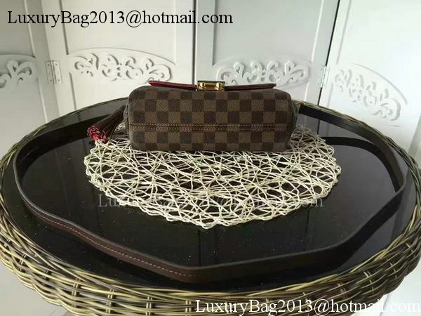 Louis Vuitton Damier Ebene Canvas CROISETTE Bag N53000