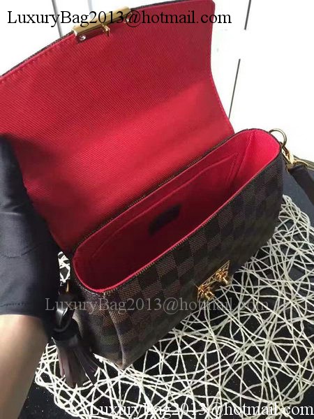 Louis Vuitton Damier Ebene Canvas CROISETTE Bag N53000