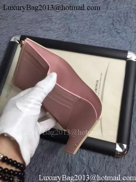 Louis Vuitton Damier Azur Canvas VICTORINE WALLET N58114 Pink Louis Vuitton Damier Azur Canvas VICTORINE WALLET N58114 Pink