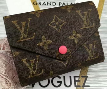 Louis Vuitton Monogram Canvas Victorine Wallet M62360 Rose