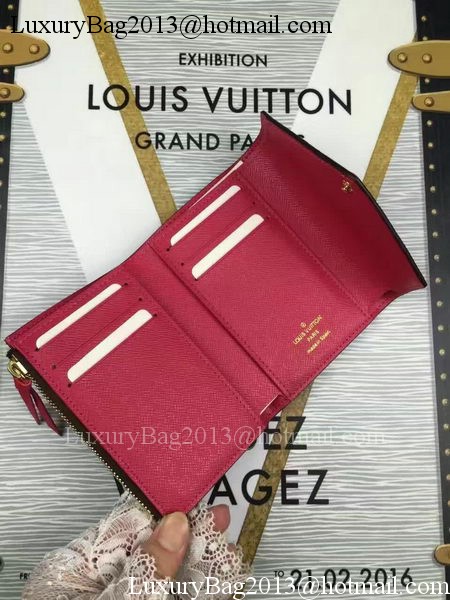 Louis Vuitton Monogram Canvas Victorine Wallet M62360 Rose Louis Vuitton Monogram Canvas Victorine Wallet M62360 Rose