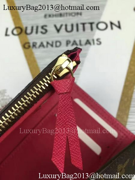 Louis Vuitton Monogram Canvas Victorine Wallet M62360 Rose Louis Vuitton Monogram Canvas Victorine Wallet M62360 Rose