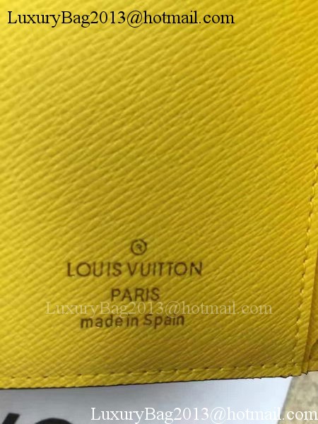 Louis Vuitton Monogram Canvas Victorine Wallet M62360 Yellow Louis Vuitton Monogram Canvas Victorine Wallet M62360 Yellow