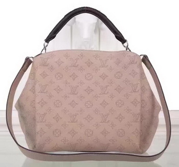 Louis Vuitton Mahina Leather BABYLONE CHAIN BB Bag M51223 Apricot