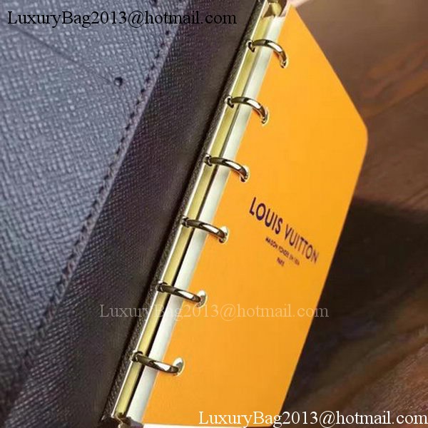 Louis Vuitton Damier Ebene Canvas DESK AGENDA NOTES REFILL N20006