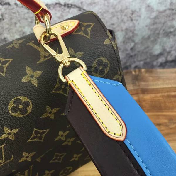 Louis Vuitton Monogram Canvas CLUNY Bag M42735 Blue