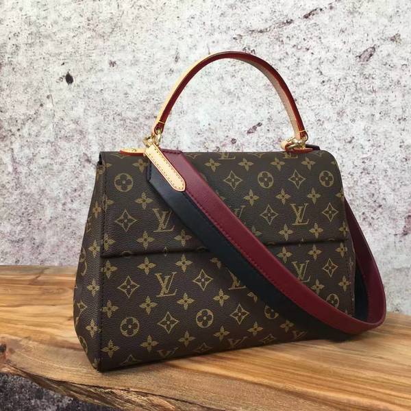 Louis Vuitton Monogram Canvas CLUNY Bag M42735 Wine