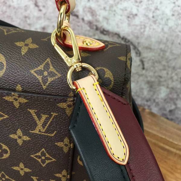 Louis Vuitton Monogram Canvas CLUNY Bag M42735 Wine