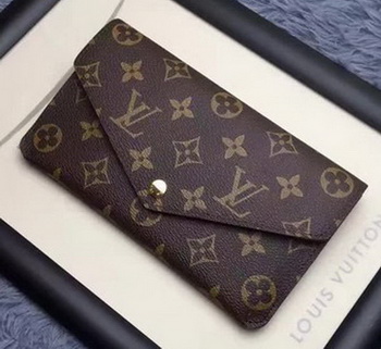 Louis Vuitton Monogram Canvas JEANNE WALLET M62155 Orange