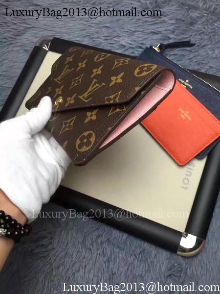 Louis Vuitton Monogram Canvas JEANNE WALLET M62155 Orange Louis Vuitton Monogram Canvas JEANNE WALLET M62155 Orange