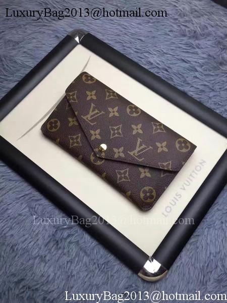 Louis Vuitton Monogram Canvas JEANNE WALLET M62155 Orange Louis Vuitton Monogram Canvas JEANNE WALLET M62155 Orange