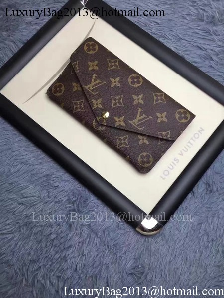 Louis Vuitton Monogram Canvas JEANNE WALLET M62155 Rose