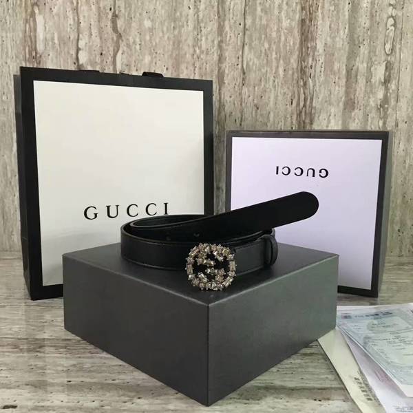 Gucci Original Calf Leather 2.5CM Belt 68883C