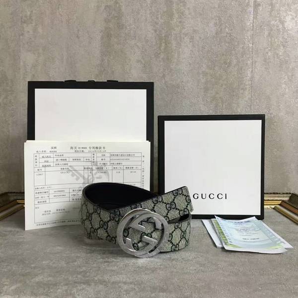Gucci Original Calf Leather 4.0CM Belt 68885D