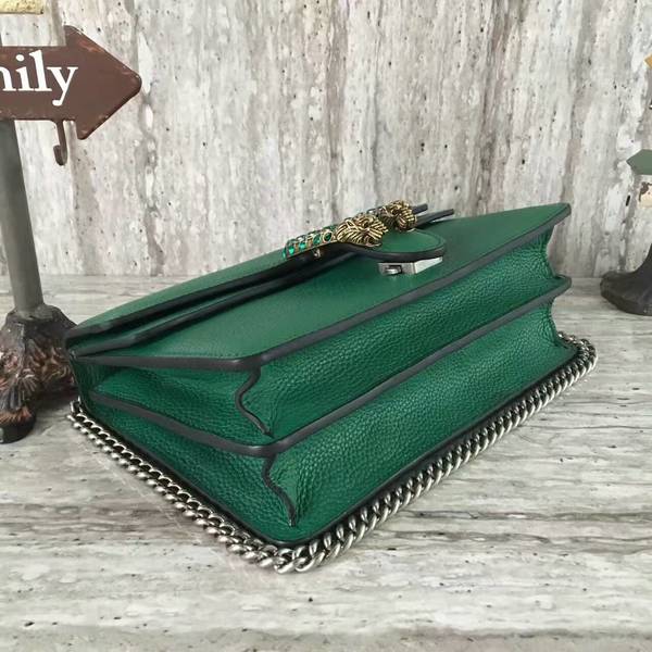 Gucci Dionysus Lichee Pattern Medium Shoulder Bag 400249 Green