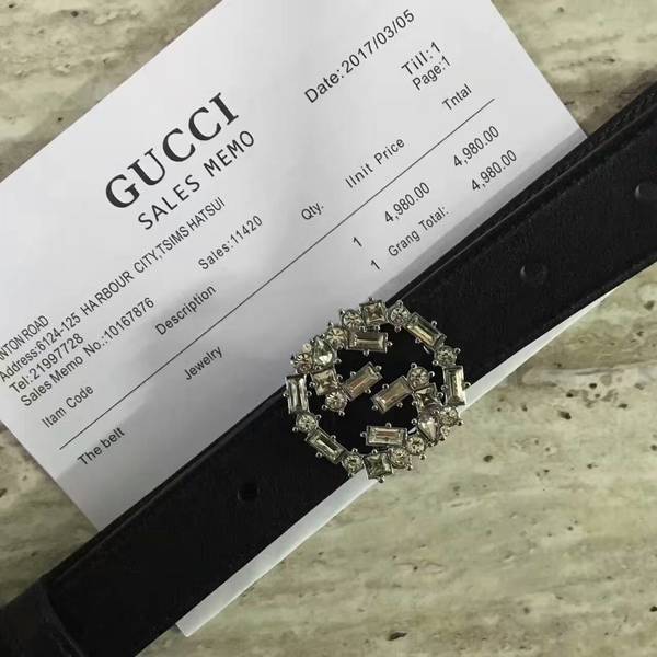 Gucci 2.5cm Original Leather Belt 17418A Gucci 2.5cm Original Leather Belt 17418A