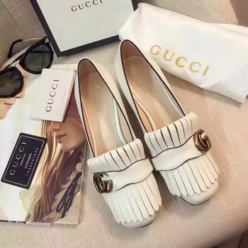 Gucci Casual Shoes Leather GG1127 White