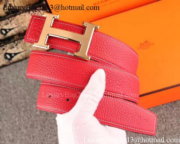 Hermes 40mm Belt H170417 Red