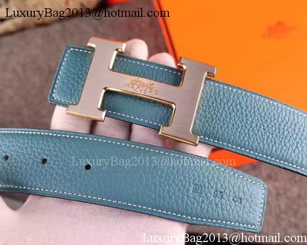 Hermes 40mm Belt H170417 SkyBlue