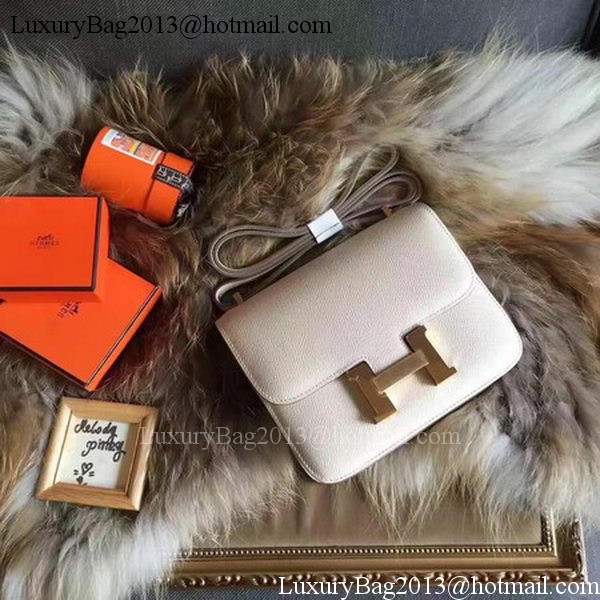 Hermes Constance Bag Original Leather H027 Offwhite